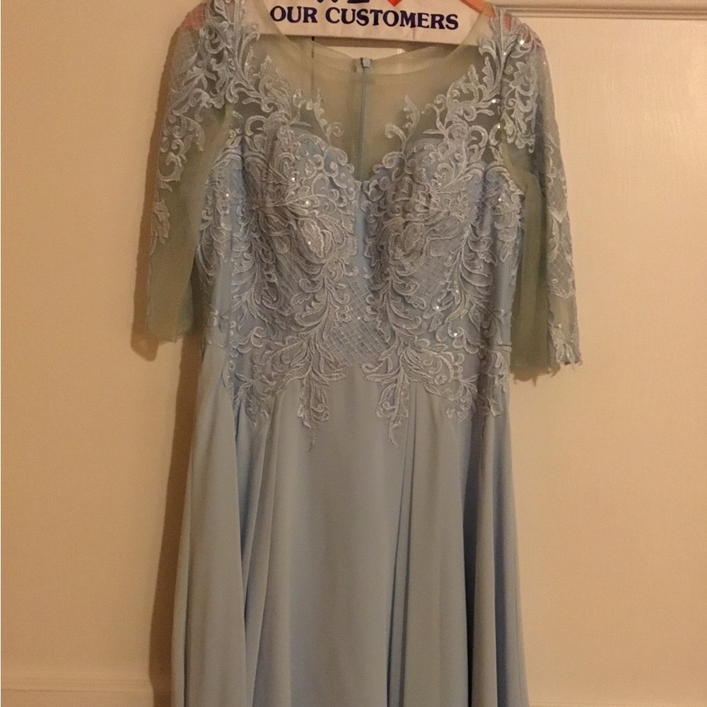 JJ House Mother of the bride dress - Sky Blue